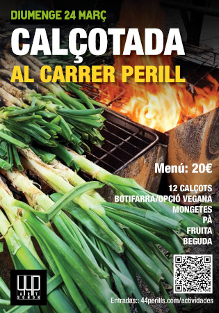 Calçotada al carrer Perill 24 Març